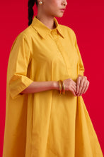 Load image into Gallery viewer, Polly Swing Short Dress - Golden Rod