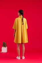 Load image into Gallery viewer, Polly Swing Short Dress - Golden Rod