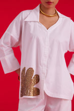 Load image into Gallery viewer, Keiko hand embroidered collared shirt set