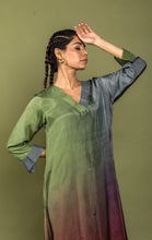 Load image into Gallery viewer, Ombre Silk Kurta