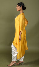 Load image into Gallery viewer, Wrap Kurta Set with mirror work