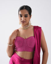 Load image into Gallery viewer, DRAPE SAREE SET