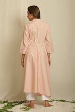 Load image into Gallery viewer, High-Low Gathered Shirt