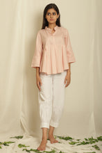 Load image into Gallery viewer, Box Pleated Embroidered Top