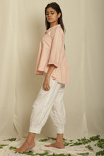 Load image into Gallery viewer, Box Pleated Embroidered Top