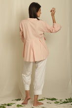 Load image into Gallery viewer, Box Pleated Embroidered Top