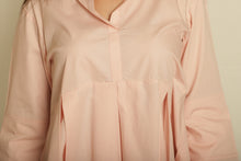 Load image into Gallery viewer, Box Pleated Embroidered Top