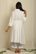 Load image into Gallery viewer, High-Low Gathered Shirt