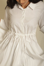 Load image into Gallery viewer, High-Low Gathered Shirt