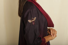 Load image into Gallery viewer, Ombre Cowl Neck Drape Dress