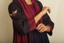 Load image into Gallery viewer, Ombre Cowl Neck Drape Dress