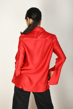 Load image into Gallery viewer, Silk collared shirt