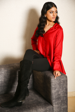 Load image into Gallery viewer, Modal Bright red shirt