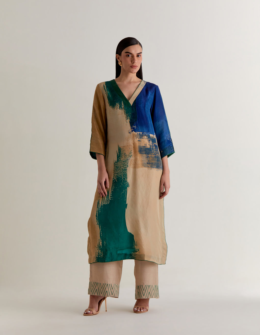 Sia High slit Kurta set