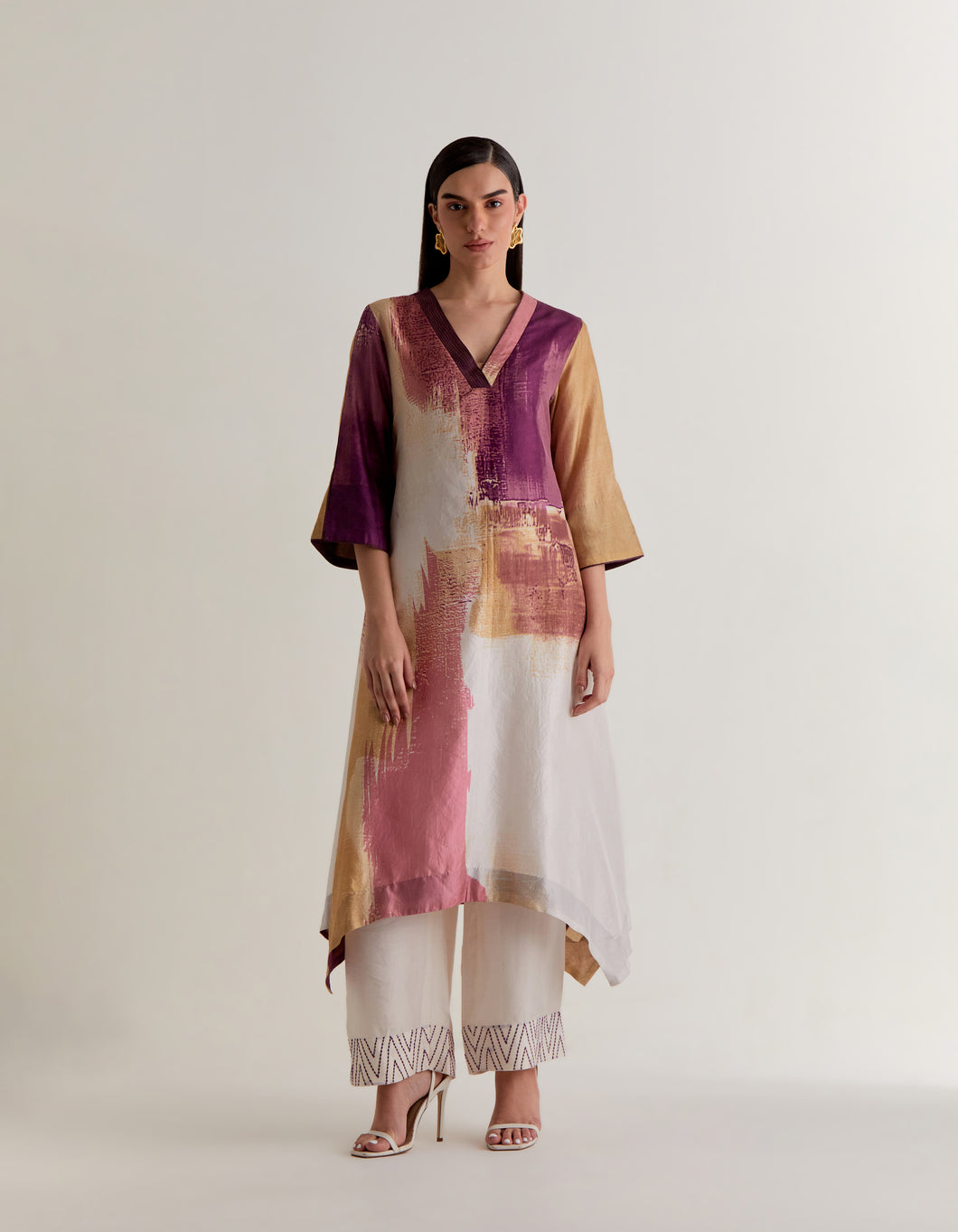 Sia High slit Kurta set