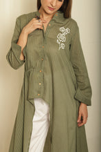 Load image into Gallery viewer, Radhika Hand Embroidered Shirt

