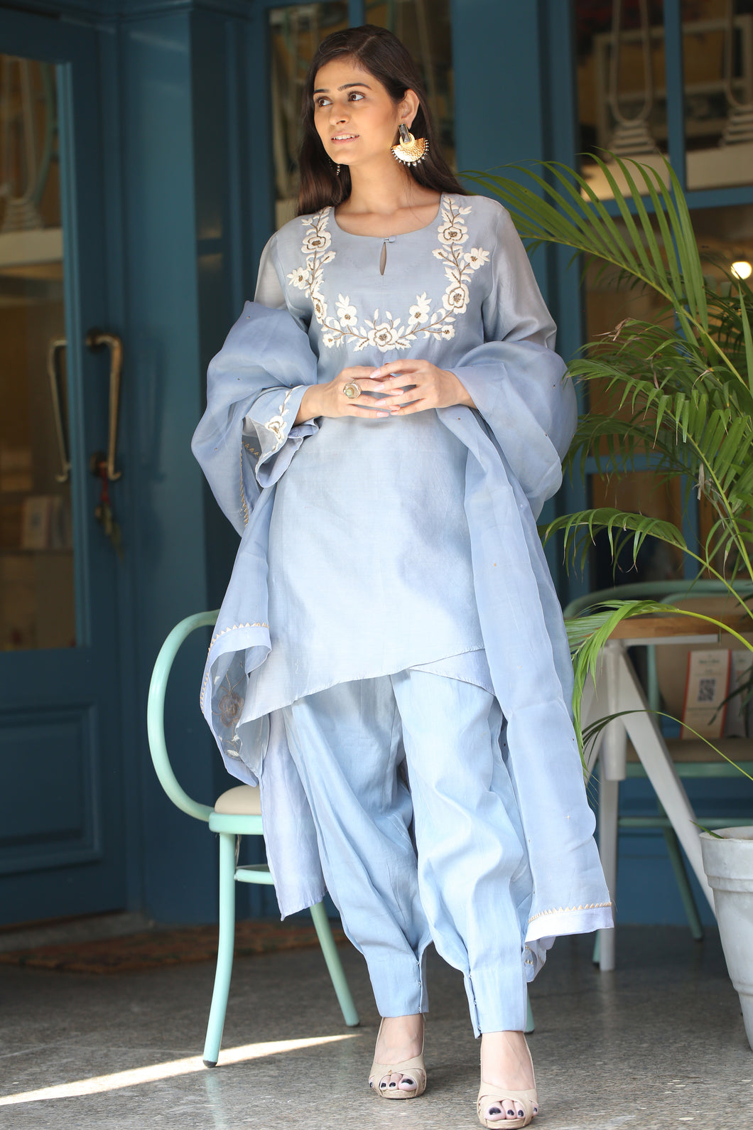 Pakeezah Hand Embroidered Co-ord Set